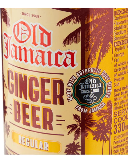 Old Jamaica Ginger Beer Carbonated Soft Drinks, 330ml - Free Shipping