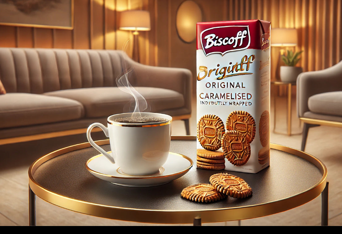 Biscoff Original Caramelised, Indivuidually Wrapped Biscuits - Free Shipping