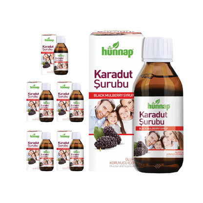 Hünnap Black Mulberry Syrup (Karadut Surubu) 50 ml
