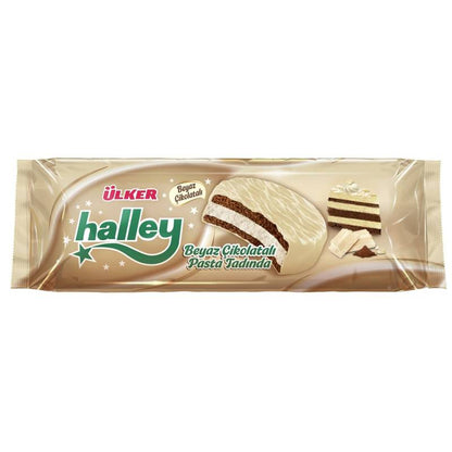 Ulker Halley Chocolate Biscuit Filled with Marshmallow