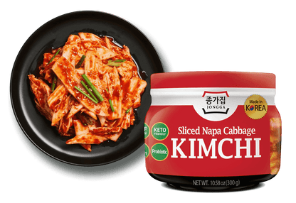 Jongga Naturally Fermented Kimchi Sliced Napa Cabbage, 1.2Kg