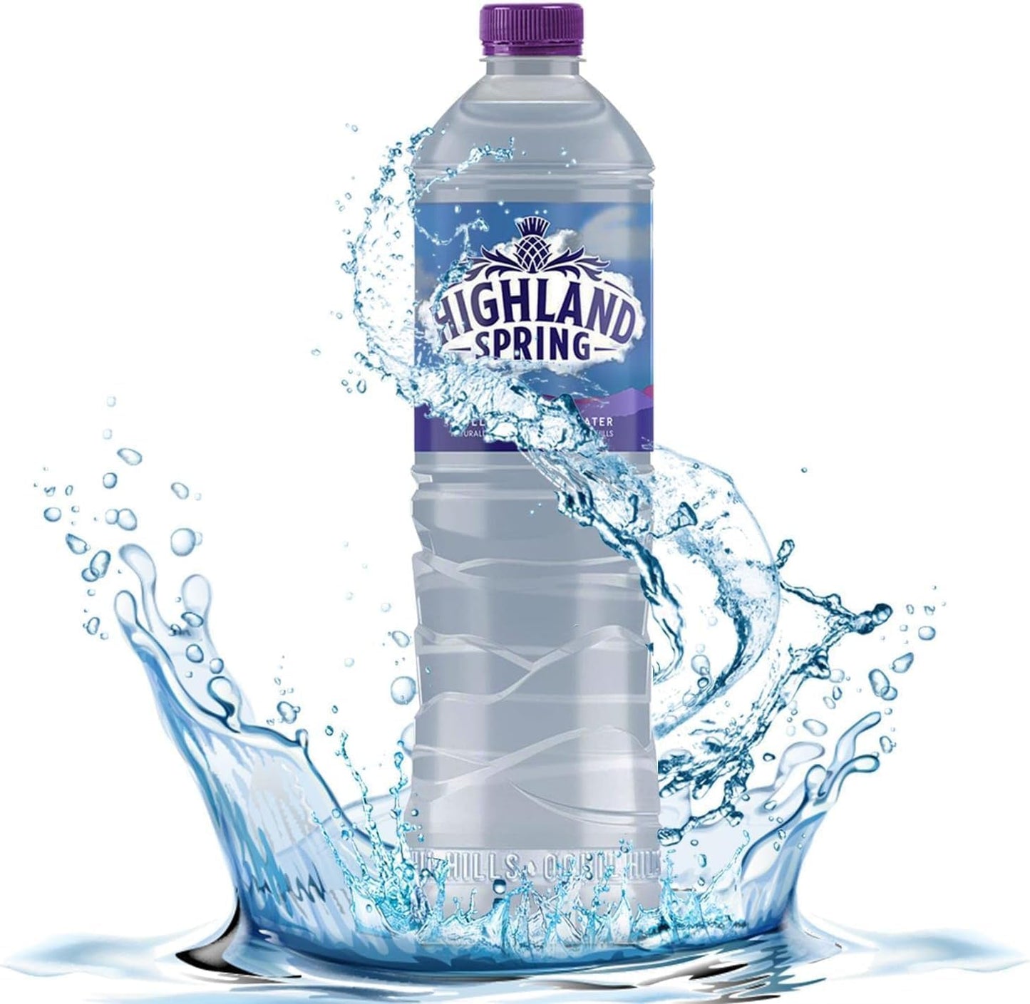 Highland Spring Still Spring Natural Mineral Water, 12x1.5L