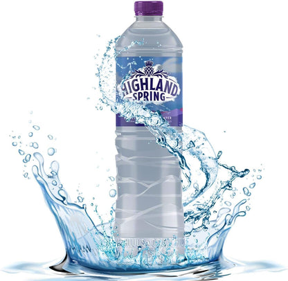 Highland Spring Still Spring Natural Mineral Water, 12x1.5L