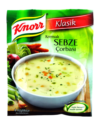 Knorr Cream Vegetable Soup - Sebze Corbasi (65g)
