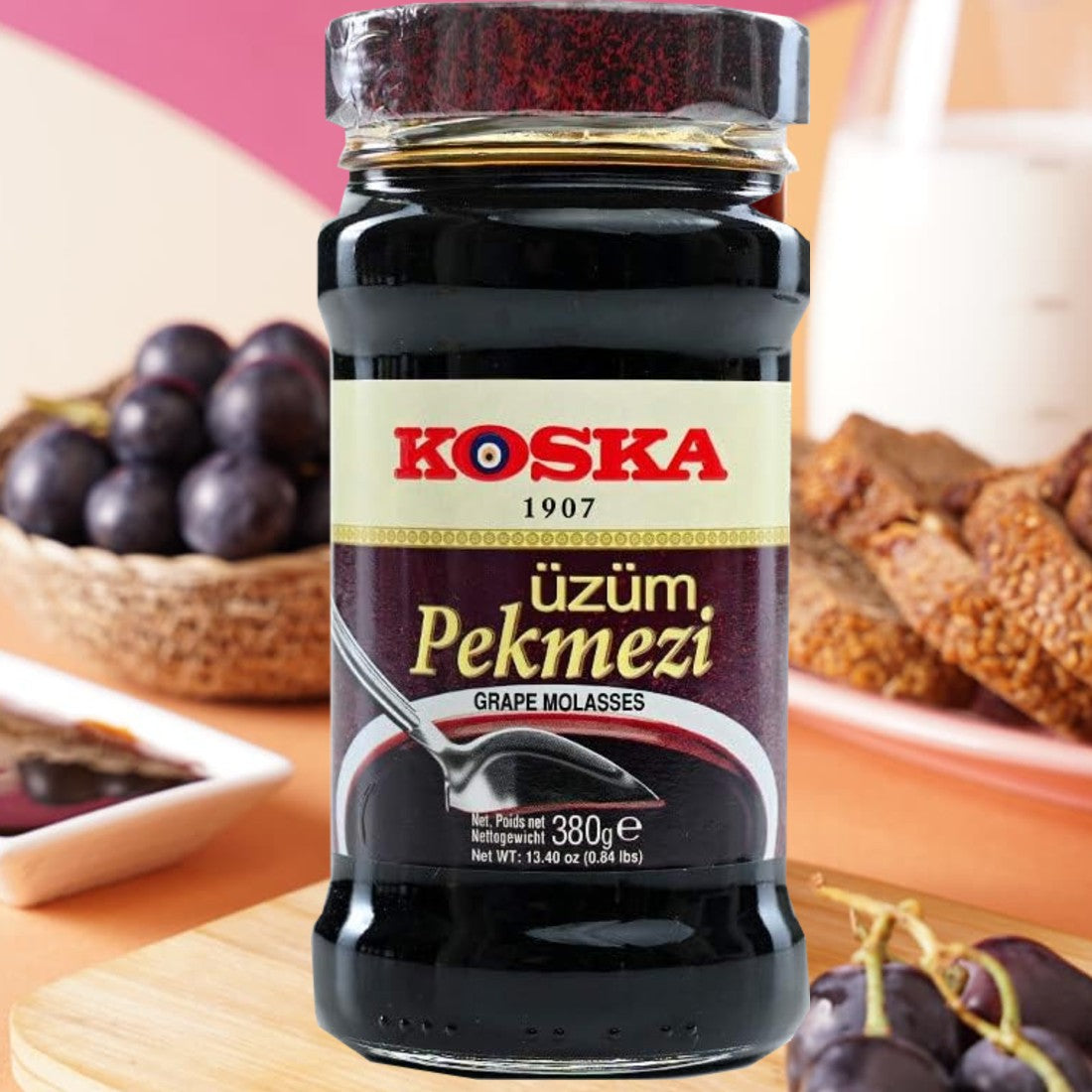 Koska Grape Molasses (Uzum Pekmezi) 380g