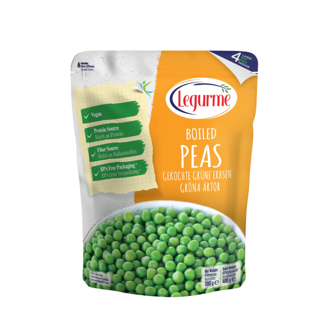 Legurme Boiled Greenpeas 700g