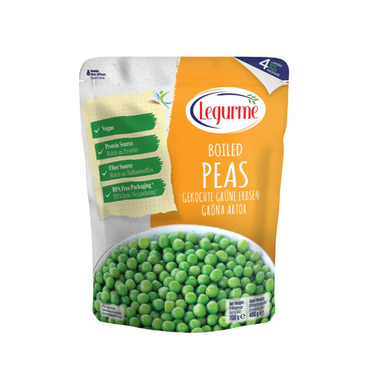 Legurme Boiled Greenpeas 700g