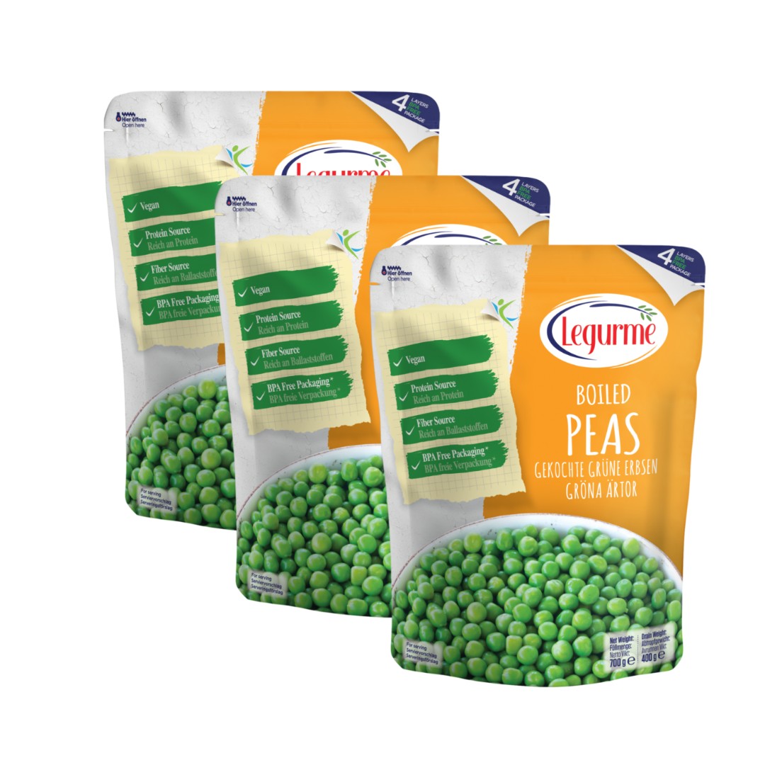 Legurme Boiled Greenpeas 700g
