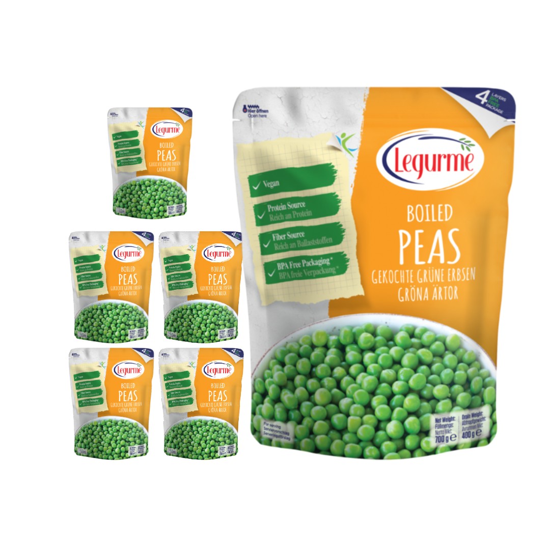 Legurme Boiled Greenpeas 700g