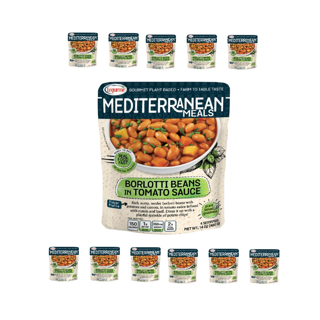 Legurme Borlotti Beans In Tomato Sauce 400g