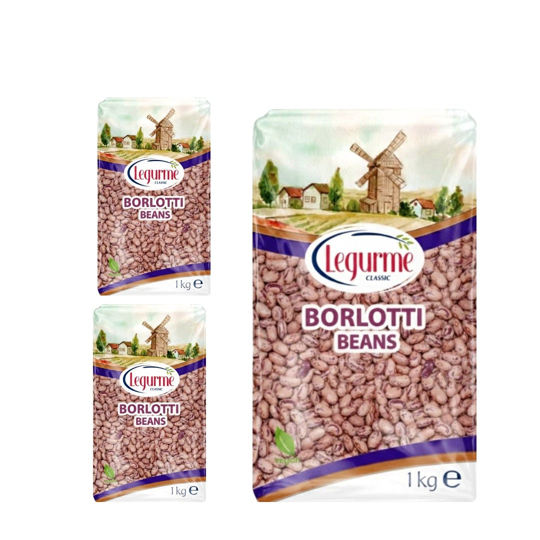 Legurme Borlotti Beans (Barbunya) 1kg