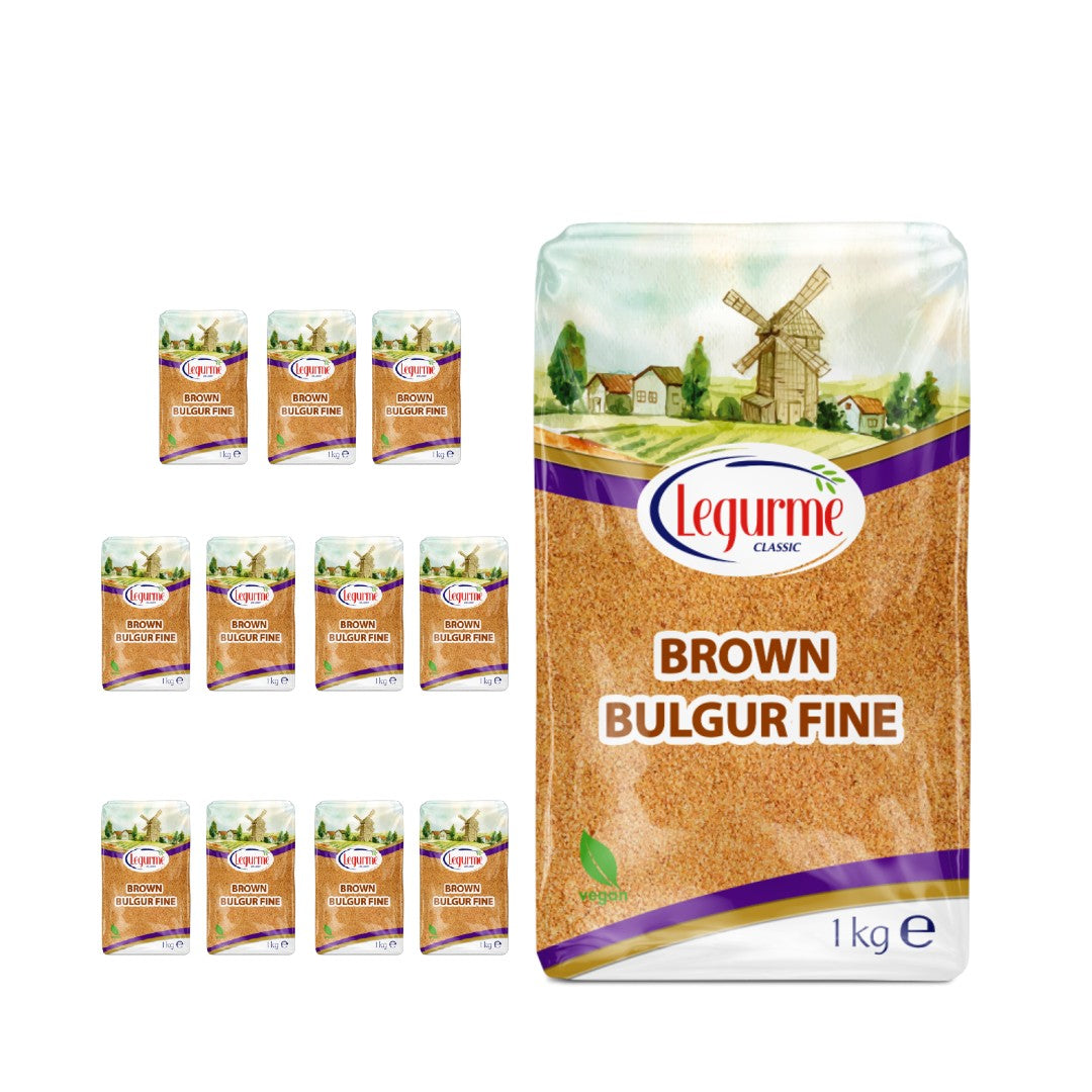 Legurme Brown Bulgur Fine (Esmer Koftelik) 1kg