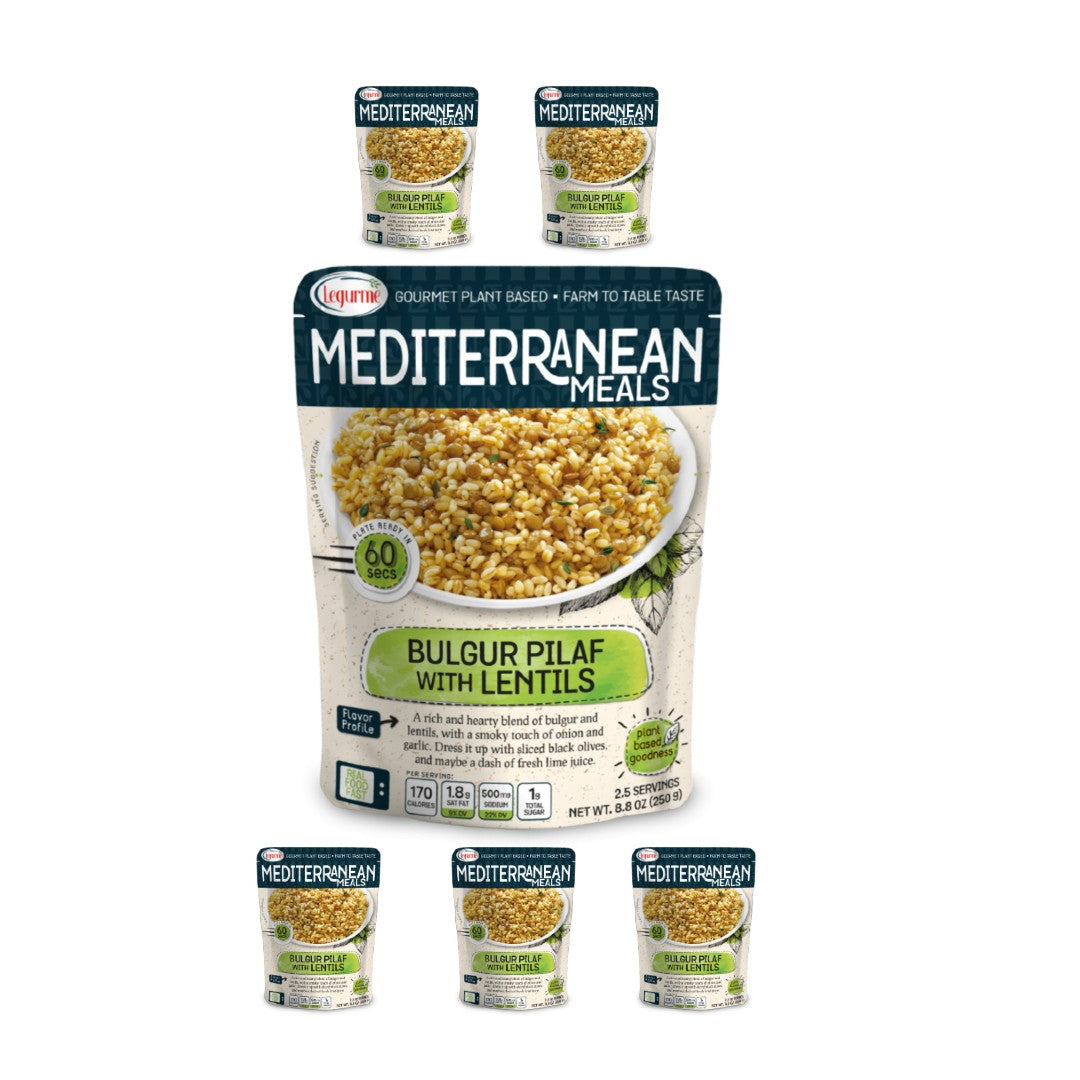 Legurme Bulgur With Green Lentils 250g