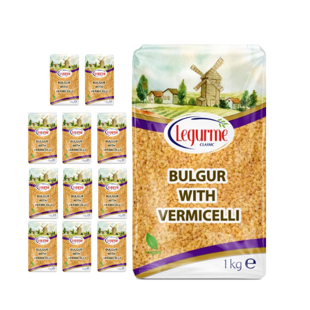 Legurme Bulgur With Vermicelli (Sehriyeli Pilavlik) 1kg