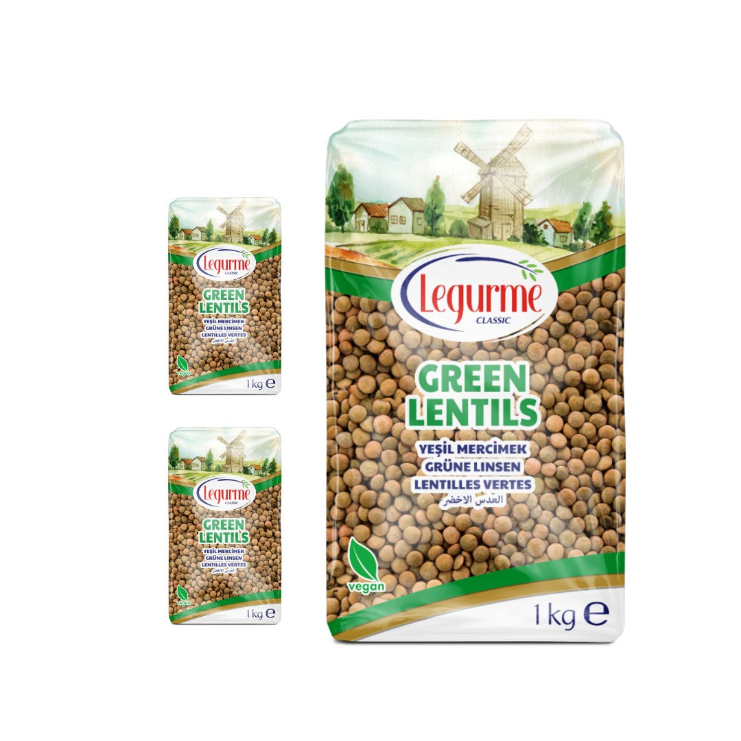 Legurme Green Lentils 1kg