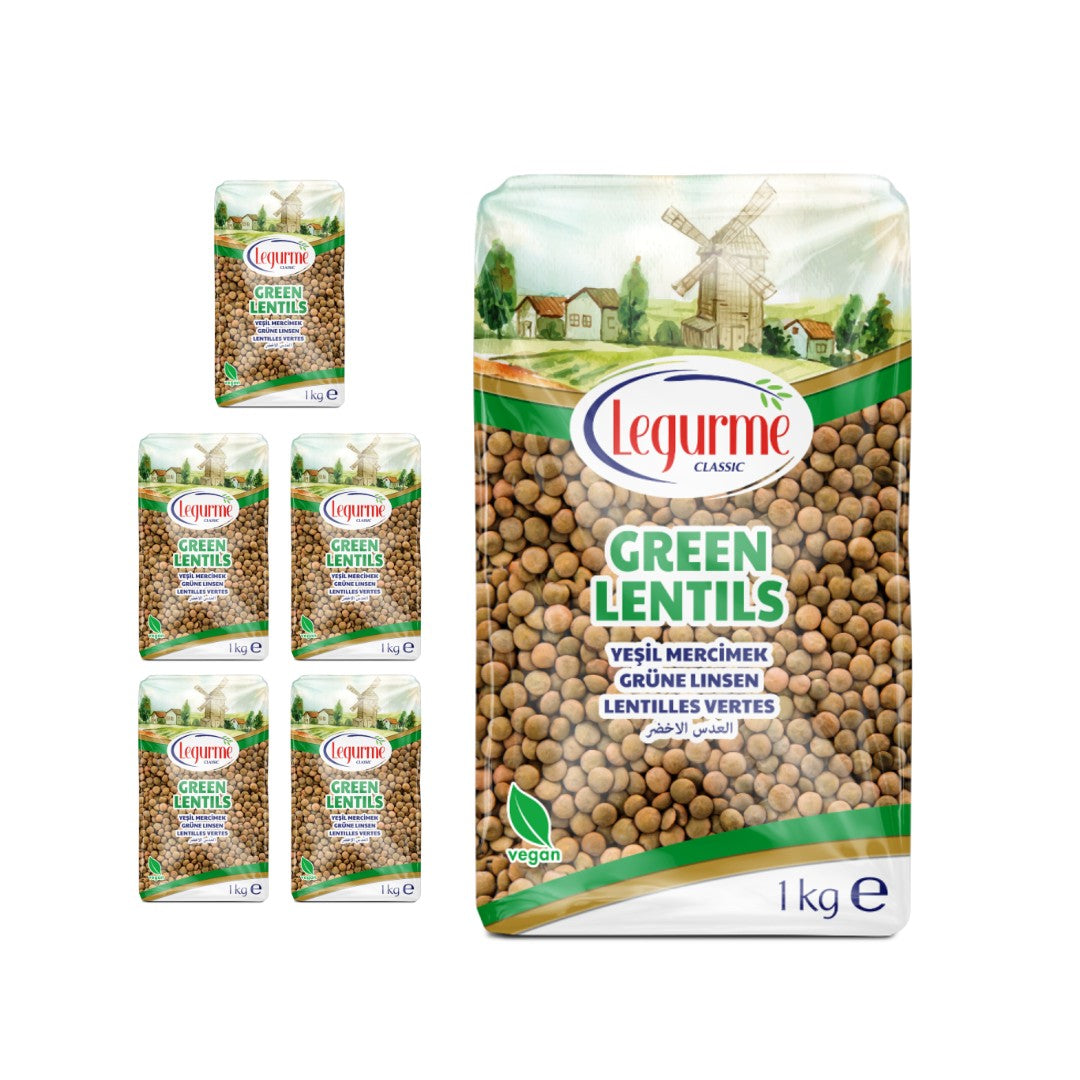 Legurme Green Lentils 1kg