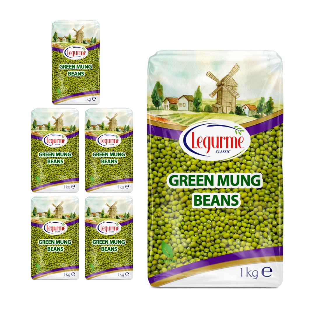 Legurme Green Mung Beans 1kg