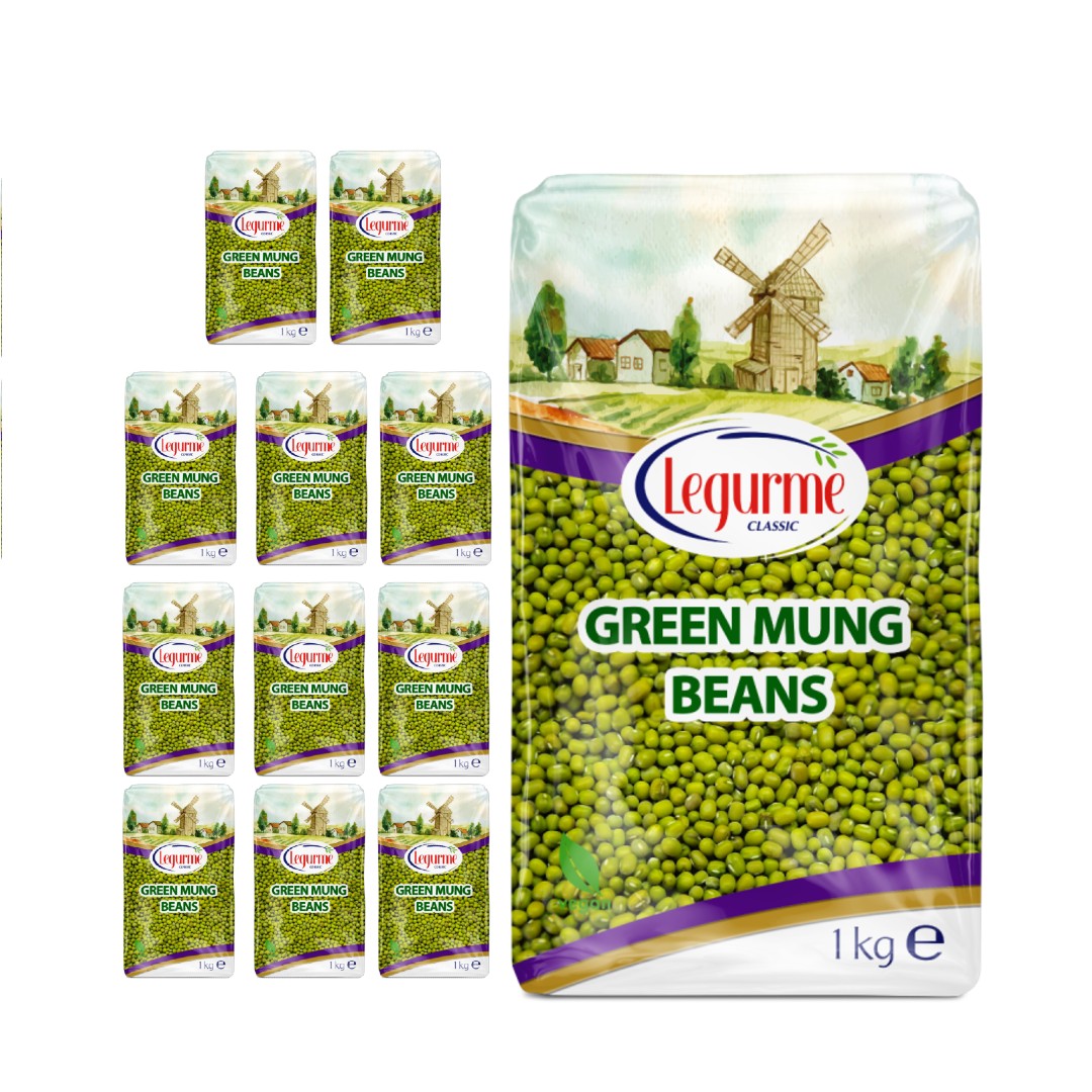Legurme Green Mung Beans 1kg