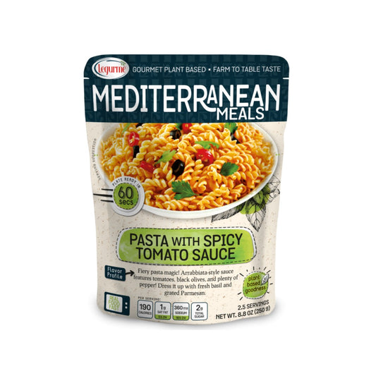 Legurme Mediterranean Pasta With Spicy Tomato Sauce 250g