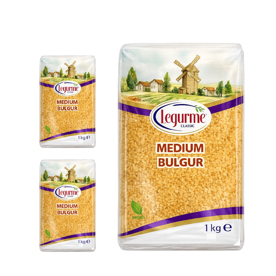 Legurme Medium Bulgur (Midyat) 1kg