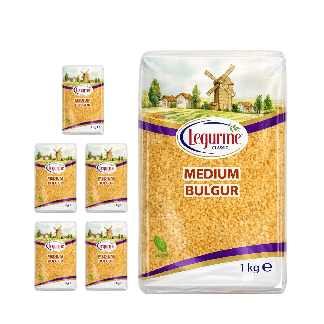 Legurme Medium Bulgur (Midyat) 1kg