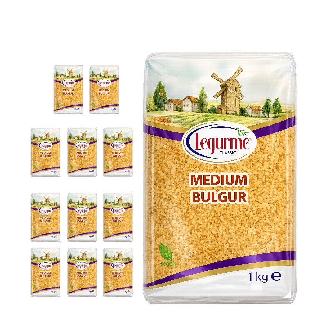 Legurme Medium Bulgur (Midyat) 1kg