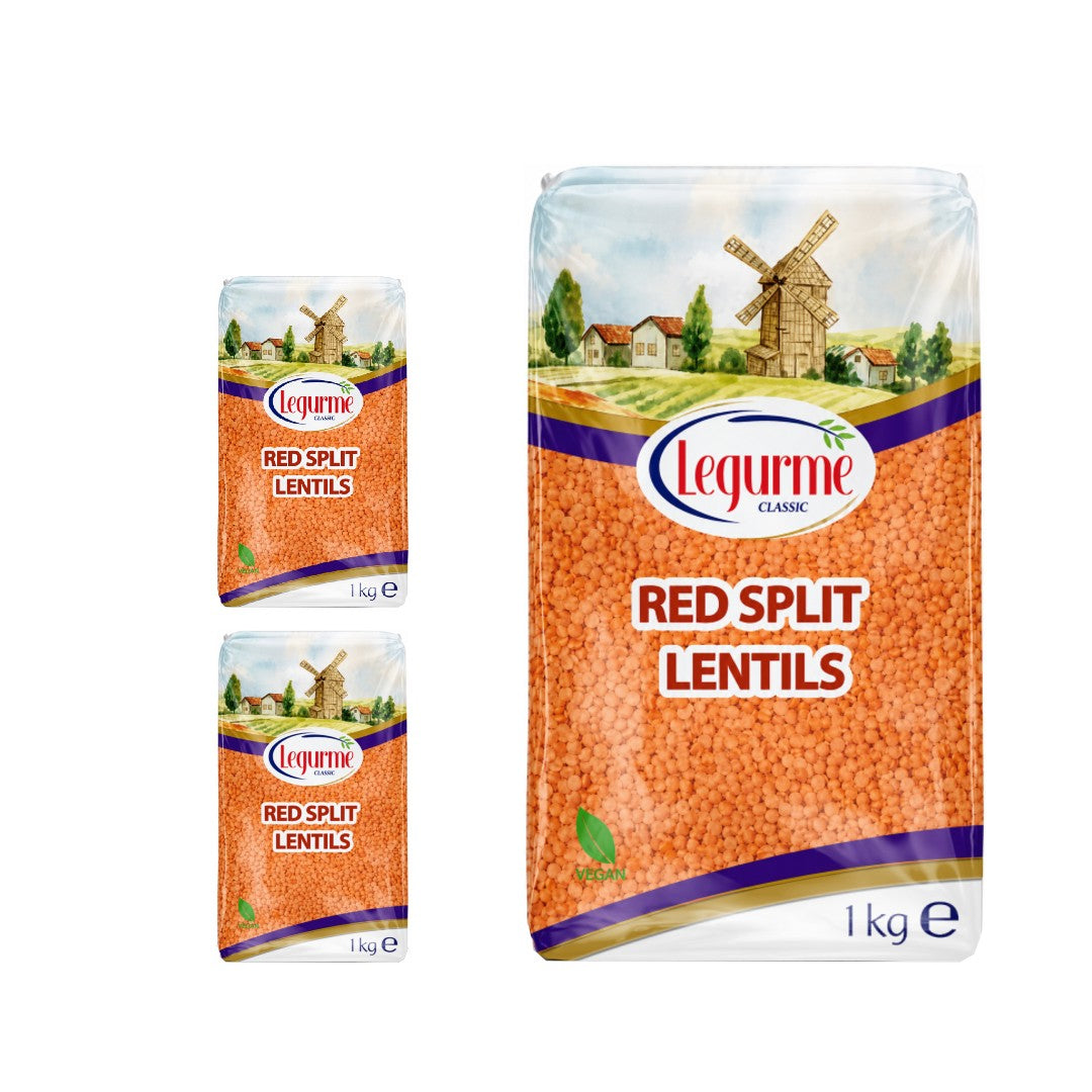 Legurme Red Split Lentils 1kg