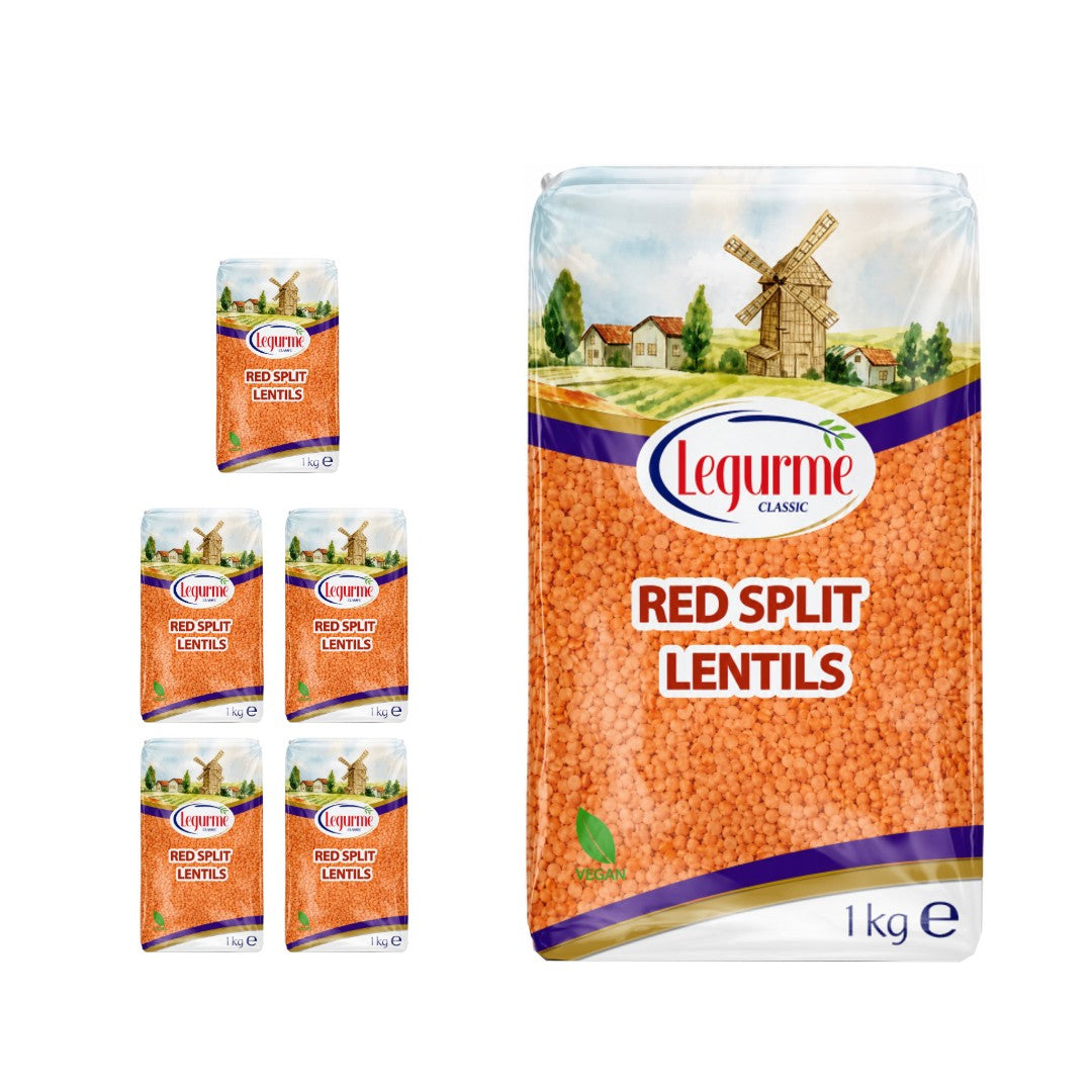 Legurme Red Split Lentils 1kg