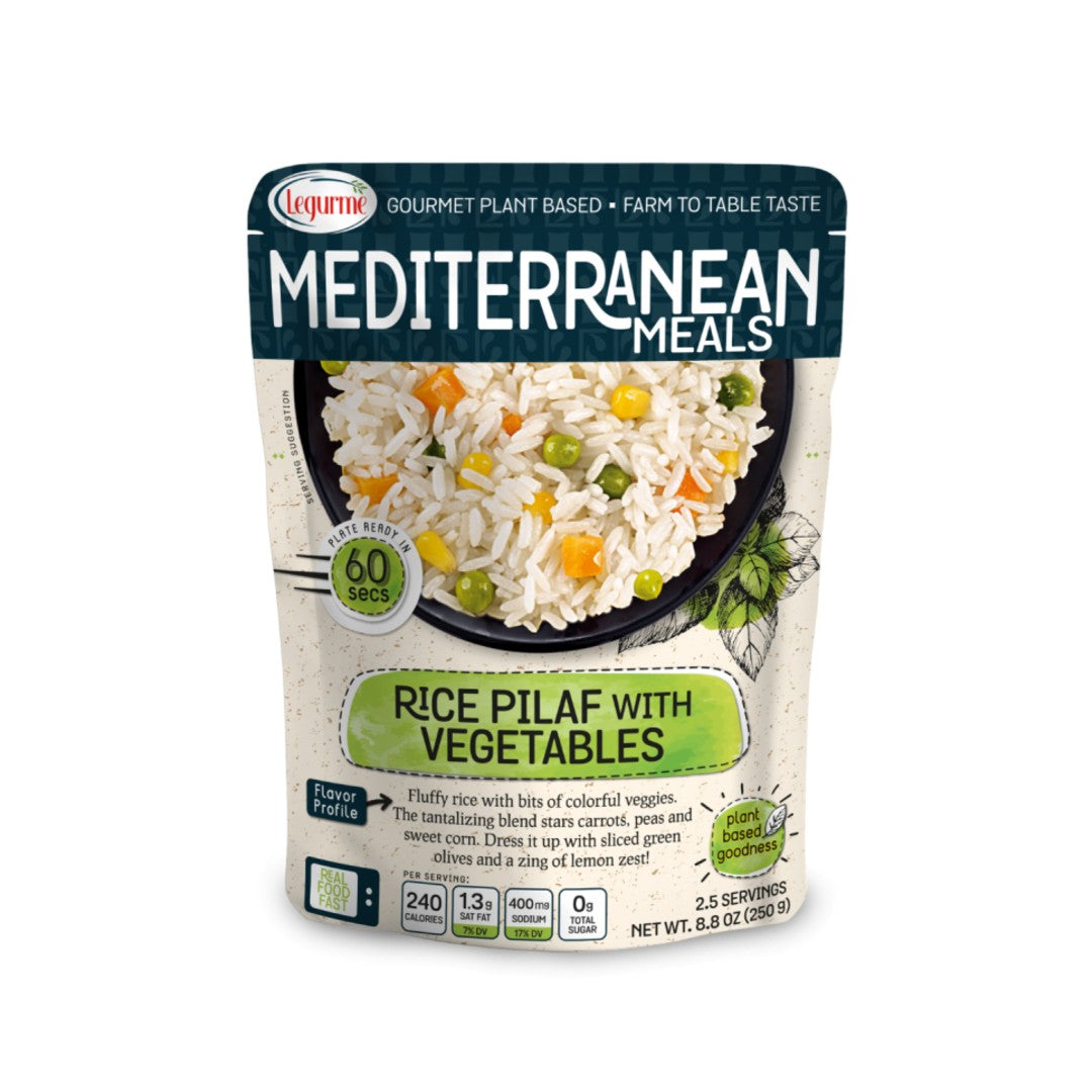Legurme Rice With Vegetable Garnish 250g