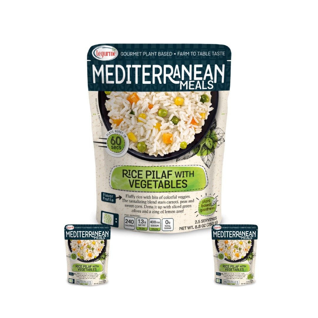 Legurme Rice With Vegetable Garnish 250g