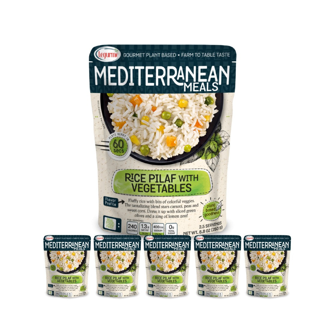 Legurme Rice With Vegetable Garnish 250g
