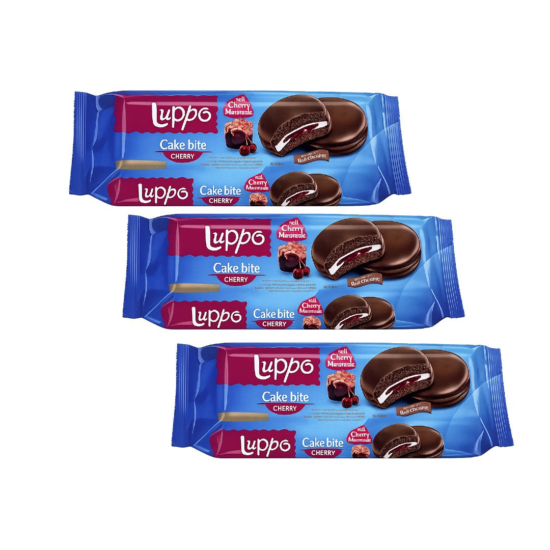 Luppo Cake Bite Cherry 182g