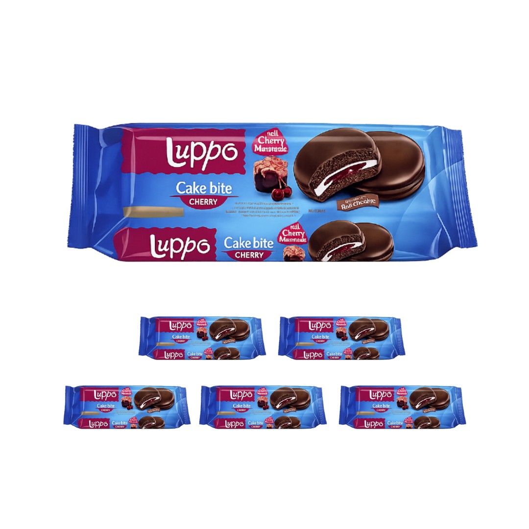 Luppo Cake Bite Cherry 182g
