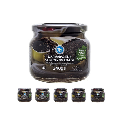 Marmarabirlik Black Olive Paste Plain (Jar) 340g
