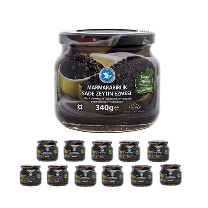 Marmarabirlik Black Olive Paste Plain (Jar) 340g