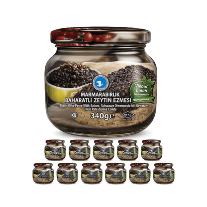 Marmarabirlik Black Olive Paste With Spices 340g