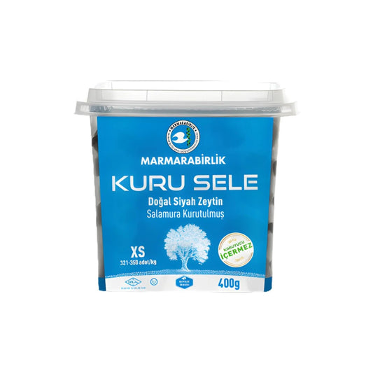 Marmarabirlik Kuru Sele Black Olives XS 400g