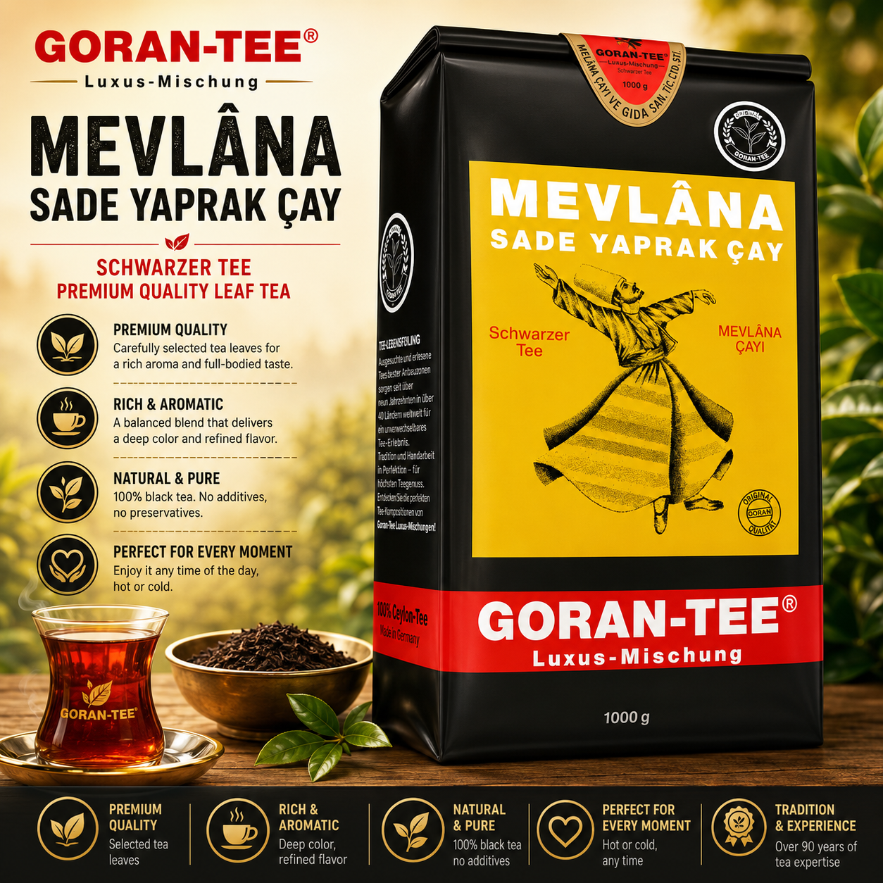 Mevlana Goran Tea ( Çay) 1 kg