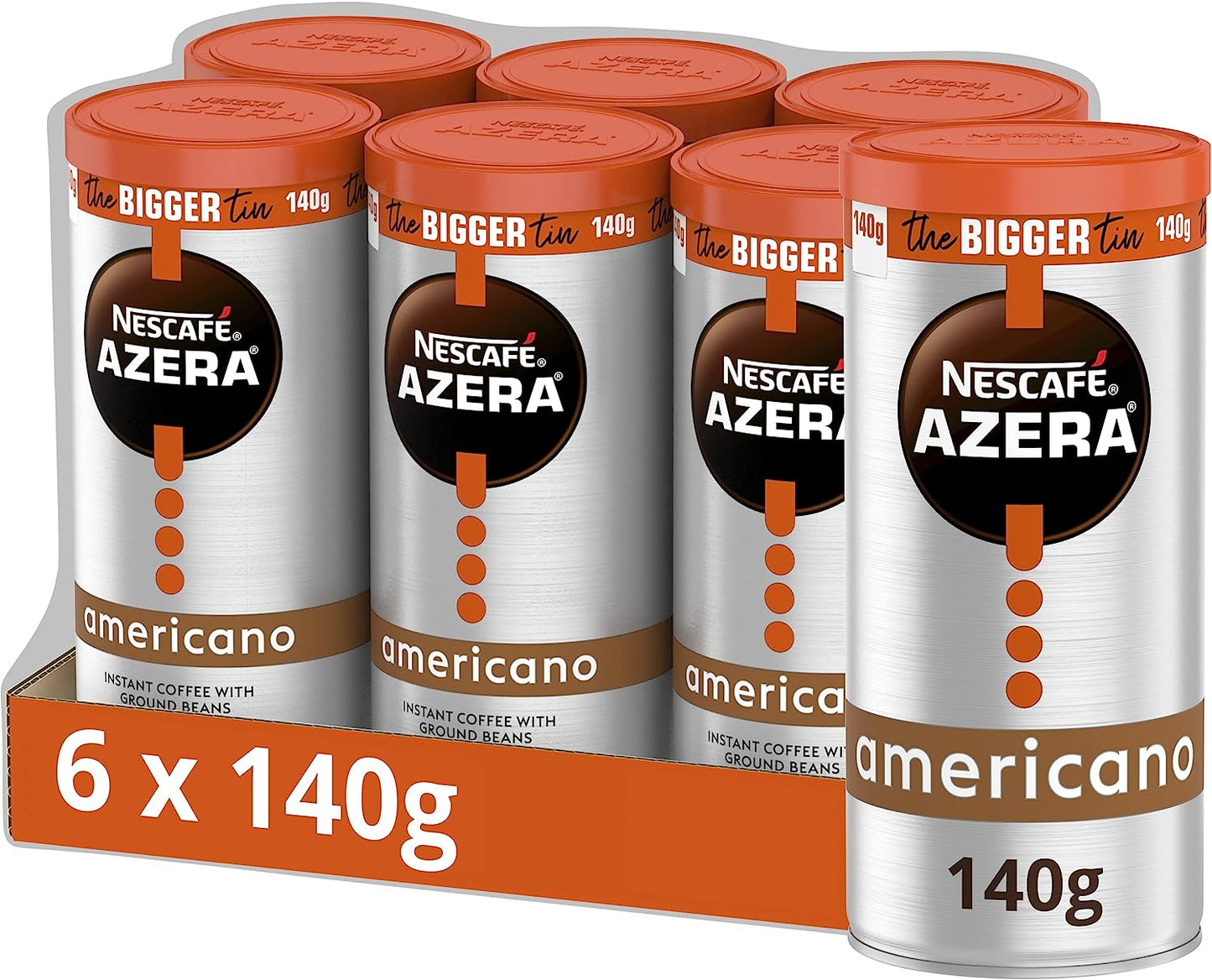 Nescafé Azera Americano Instant Coffee - Smooth & Rich, 140g