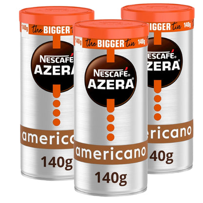 Nescafé Azera Americano Instant Coffee - Smooth & Rich, 140g