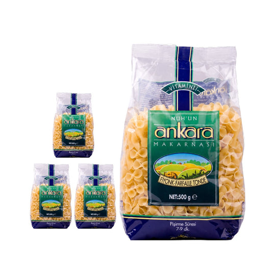 Nuhun Ankara Vitaminli  Farfalle Tonde (Fiyonk Makarna ) 500 g