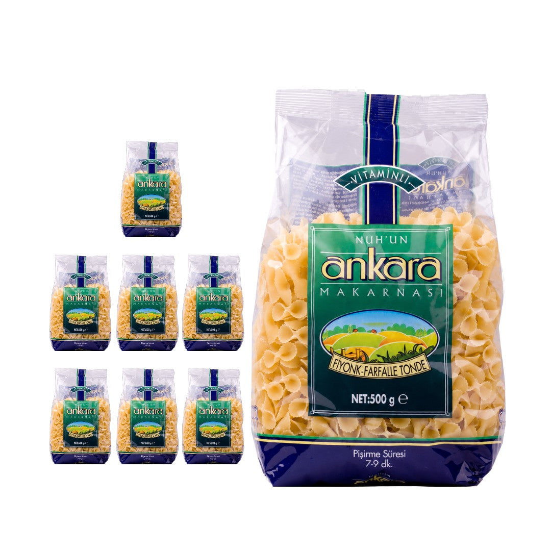 Nuhun Ankara Vitaminli  Farfalle Tonde (Fiyonk Makarna ) 500 g