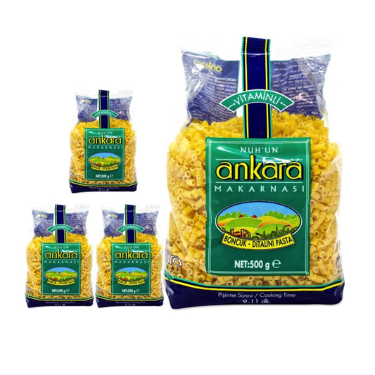 Nuhun Ankara Vitaminli  Makarnasi Ditalini Pasta (Boncuk Makarna) 500g