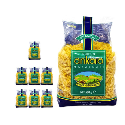 Nuhun Ankara Makarnasi Ditalini Pasta (Boncuk Makarna) 500g