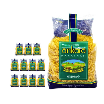 Nuhun Ankara Makarnasi Ditalini Pasta (Boncuk Makarna) 500g