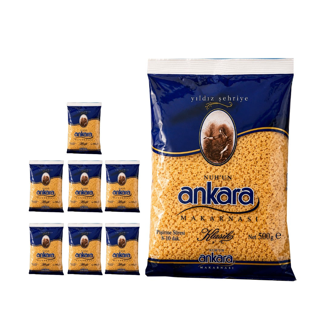 Nuhun Ankara Star Vermicelli  Pasta (Yildiz Sehriye ) 500 g