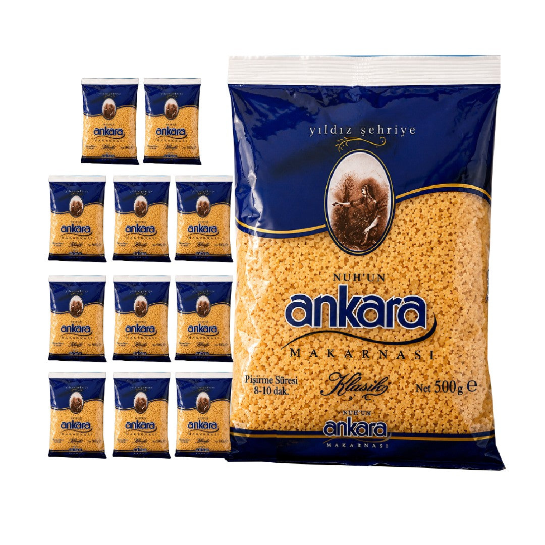 Nuhun Ankara Star Vermicelli  Pasta (Yildiz Sehriye ) 500 g