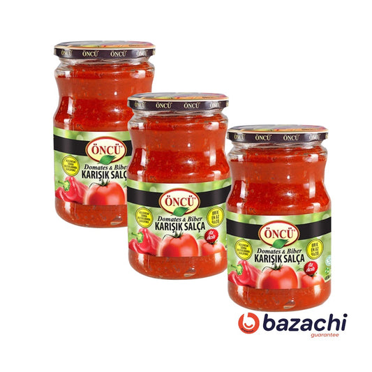 Oncu Tomato and Pepper Mixed Paste ( Karisik Salca ), 370g