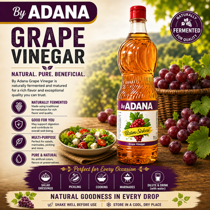By Adana Grape Vinegar (Uzum Sirkesi ) 1000 ml