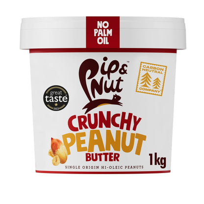 Pip & Nut Hi-Oleic  Crunchy Peanut Butter, 1kg